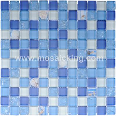 Mother Of Pearl Backsplash Glass Mosaic River Shell Mosaic Tiles BL3