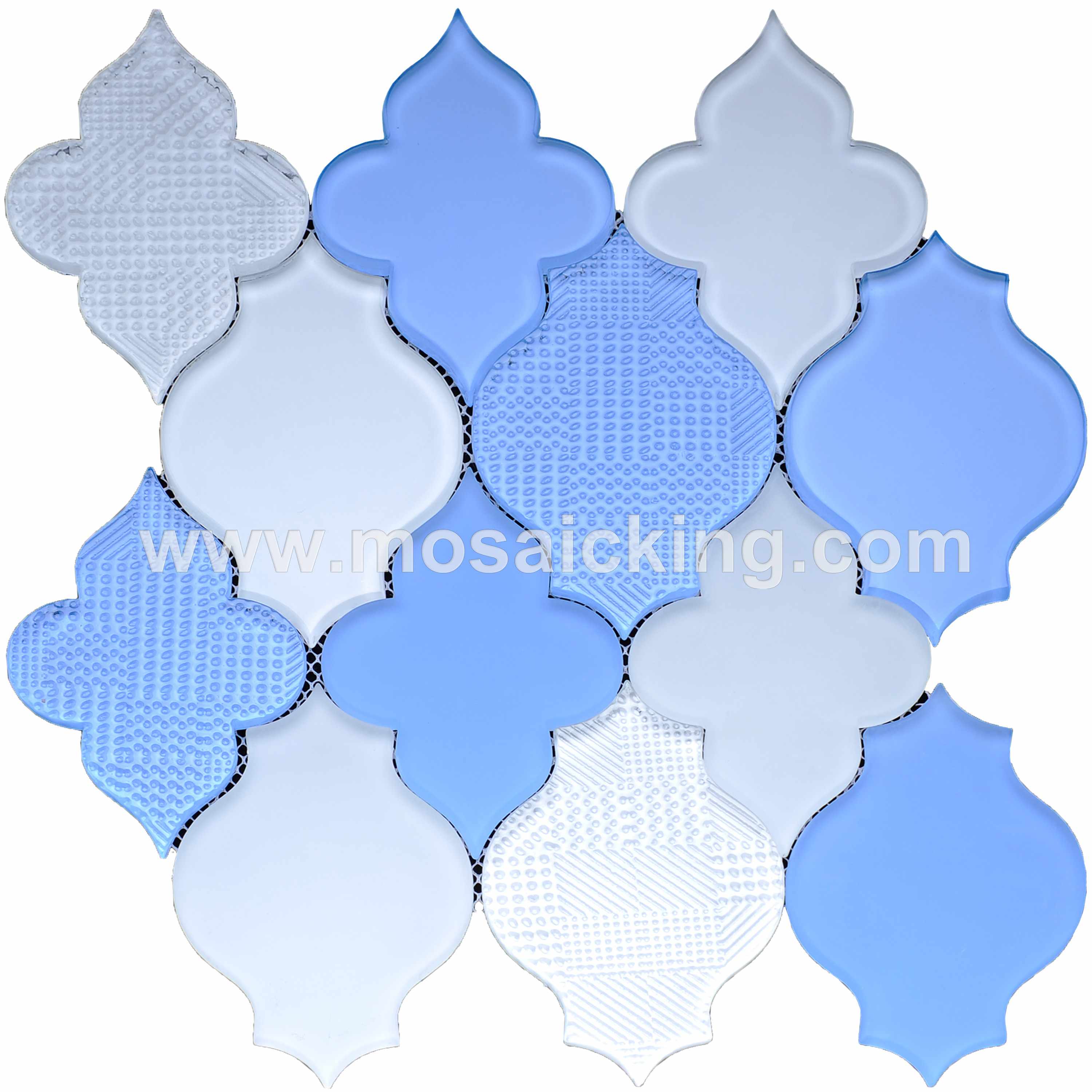 Waterjet Glass Mosaic Tiles MS2